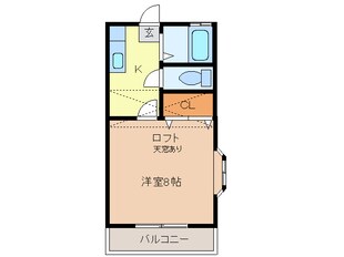 プラドール新栄の物件間取画像